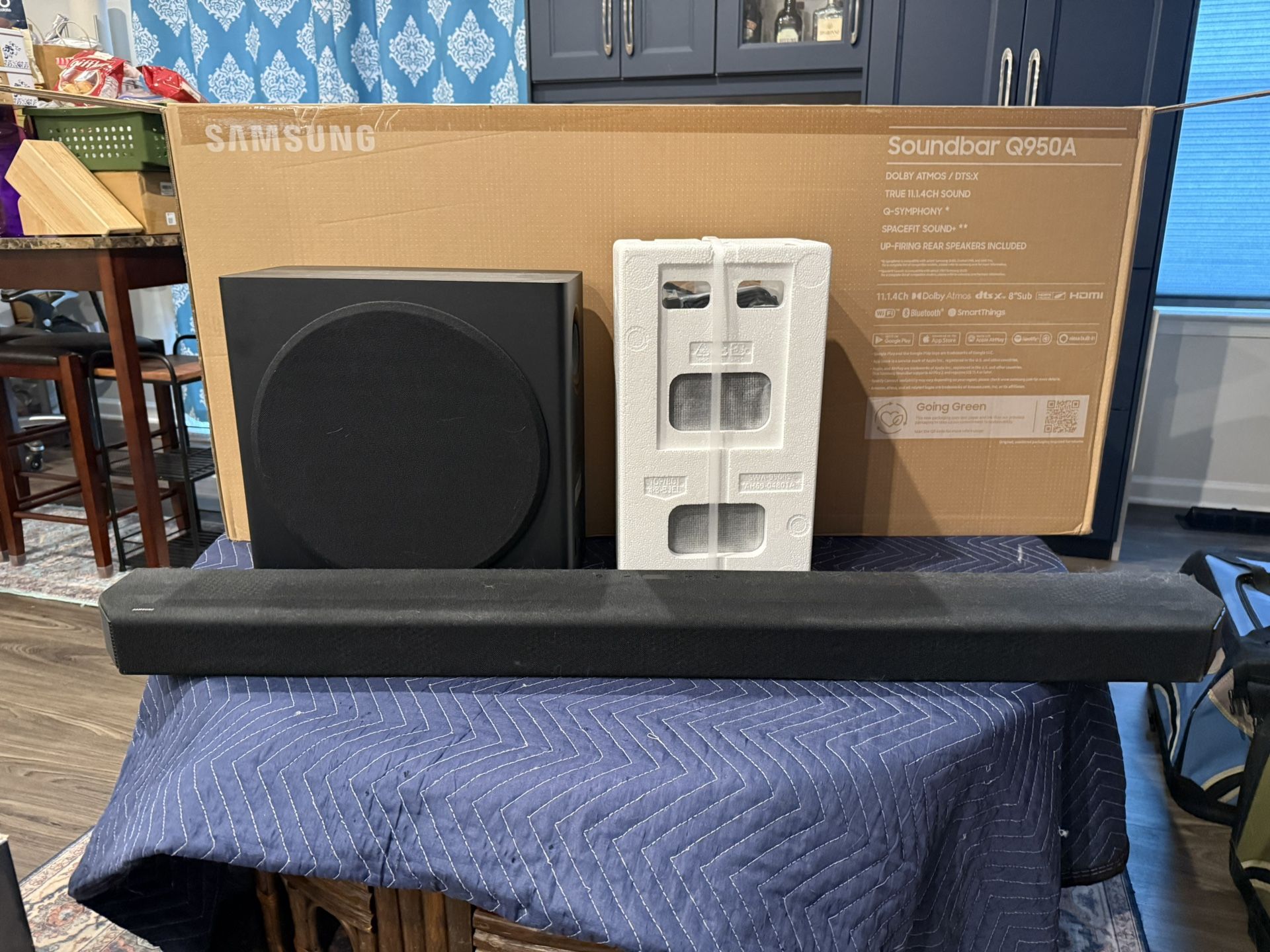 Samsung HW Q950A 11.1.4 DTS Dolby Atmos Soundbar