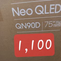 SAMSUNG 75"INCH NEO QLED 4K Q90D 