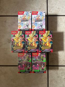 Pokémon TCG Booster Bundle Lot of 7