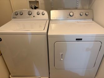 Washer and dryer