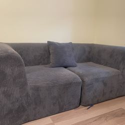 Small Two Seater Memory Foam Sofa 