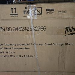 Milwaukee
High Capacity 46 in. W x 22 in. D 8-Drawer Top Chest