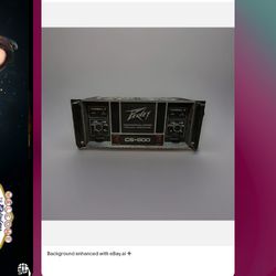 Peavy Commercial Power Amplifier  Cs-800