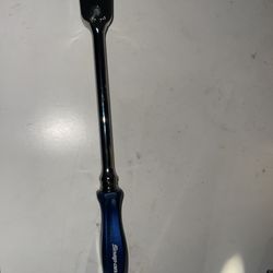 3/8 Drive Long Snap-On Blue Hard Handle Ratchet!!!