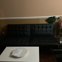 Leather Futon 