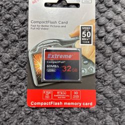 32GB Compact Flash Card CF Camera Memory Card