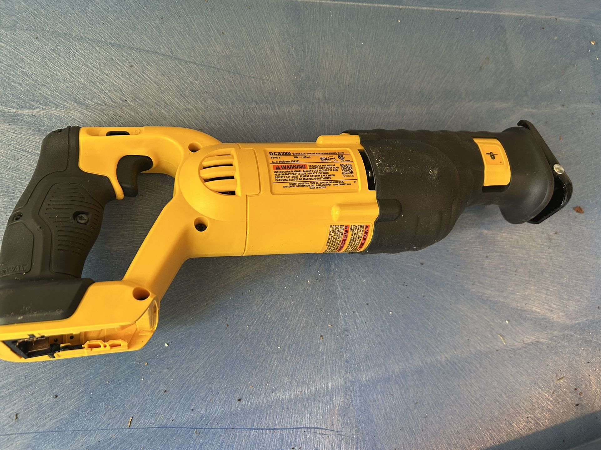 Reciprocating Cordless Saw