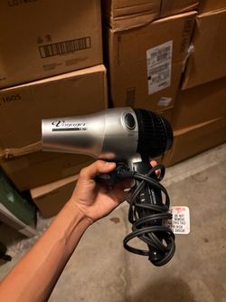 Hair dryer blow