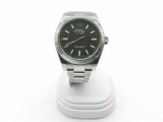 Rolex Milgauss 116400gv Stainless Steel 40mm Automatic Watch Mk0226ozxzmia