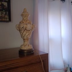 Mid-century Capodimonte Mid-century Lamp