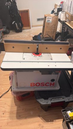 Bosch Router table