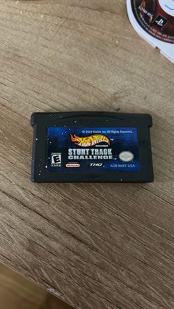 Hot Wheels Stunt Track Challenge GBA Cartridge