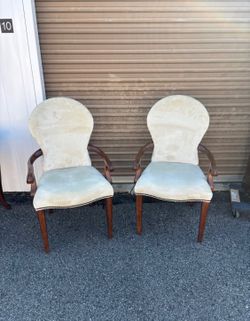 Pair of Balloon-Back Armchairs