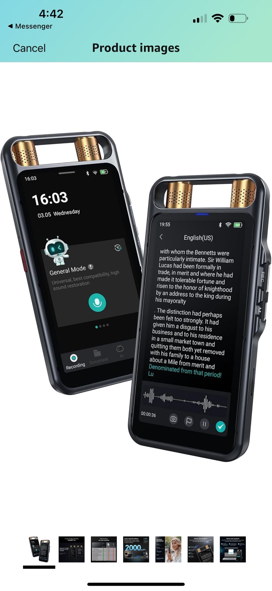 Al Voice Recorder