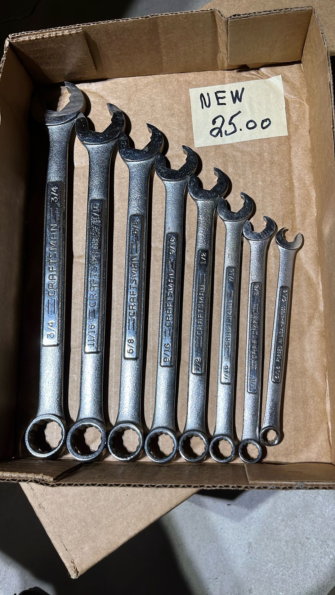 8 New Craftsman Ratchet Wrenches