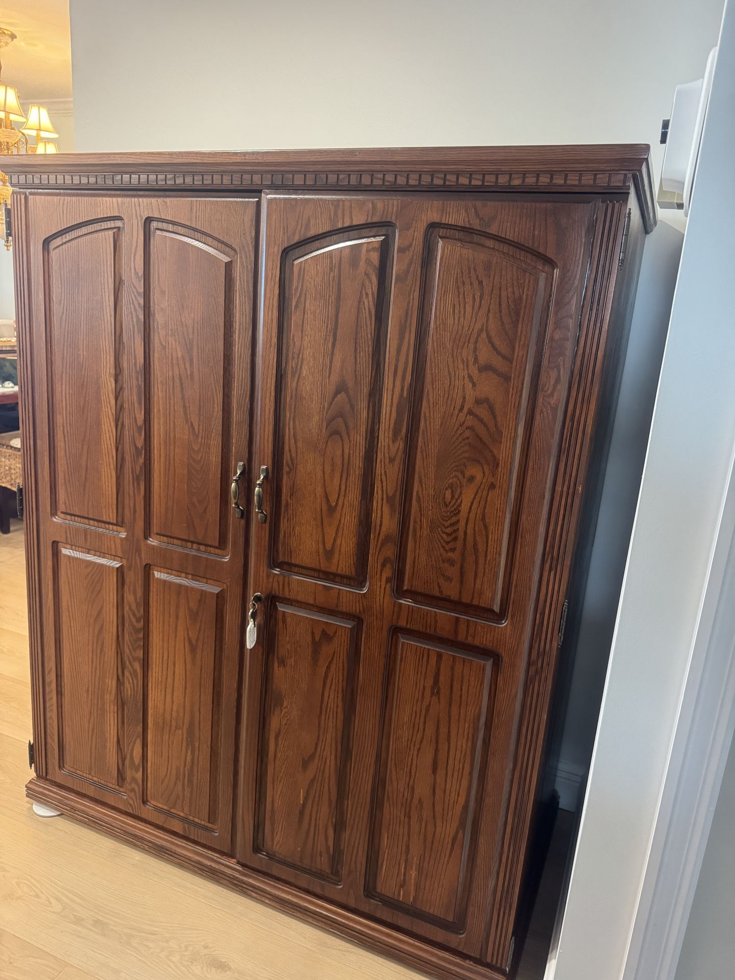 Locking Computer Cabinet