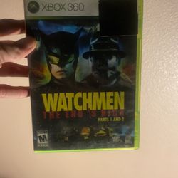 Xbox 360 Watchmen The End Is Nigh Parts 1 And 2 