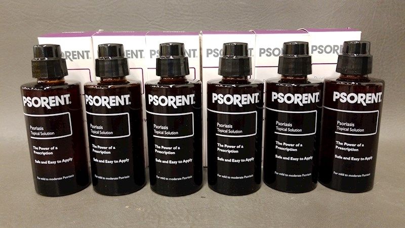Psorent Over the Counter Topical Psoriasis Treatment, 3.2 fl. oz New In Box (NIB) 6 Available