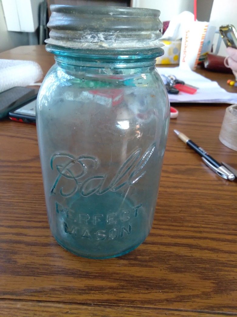 Old Number 13 Mason Jar