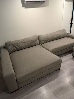 Couch and ottoman
