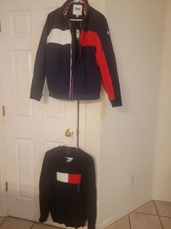 NEW Tommy Hilfiger jacket, sweater and socks