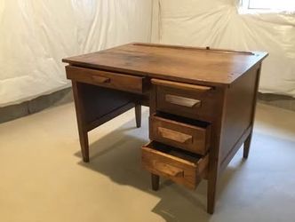 Vintage Oak Desk