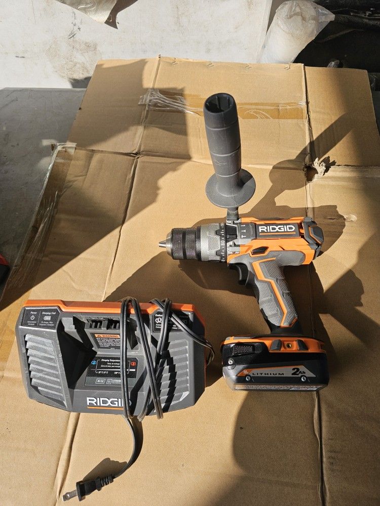 Brushless Cordless 1/2 in. Hammer Drill/Driver With Battery And Charger