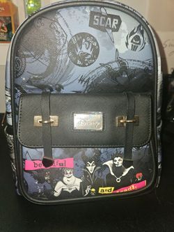 NWT Wondapop Disney Villains mini backpack