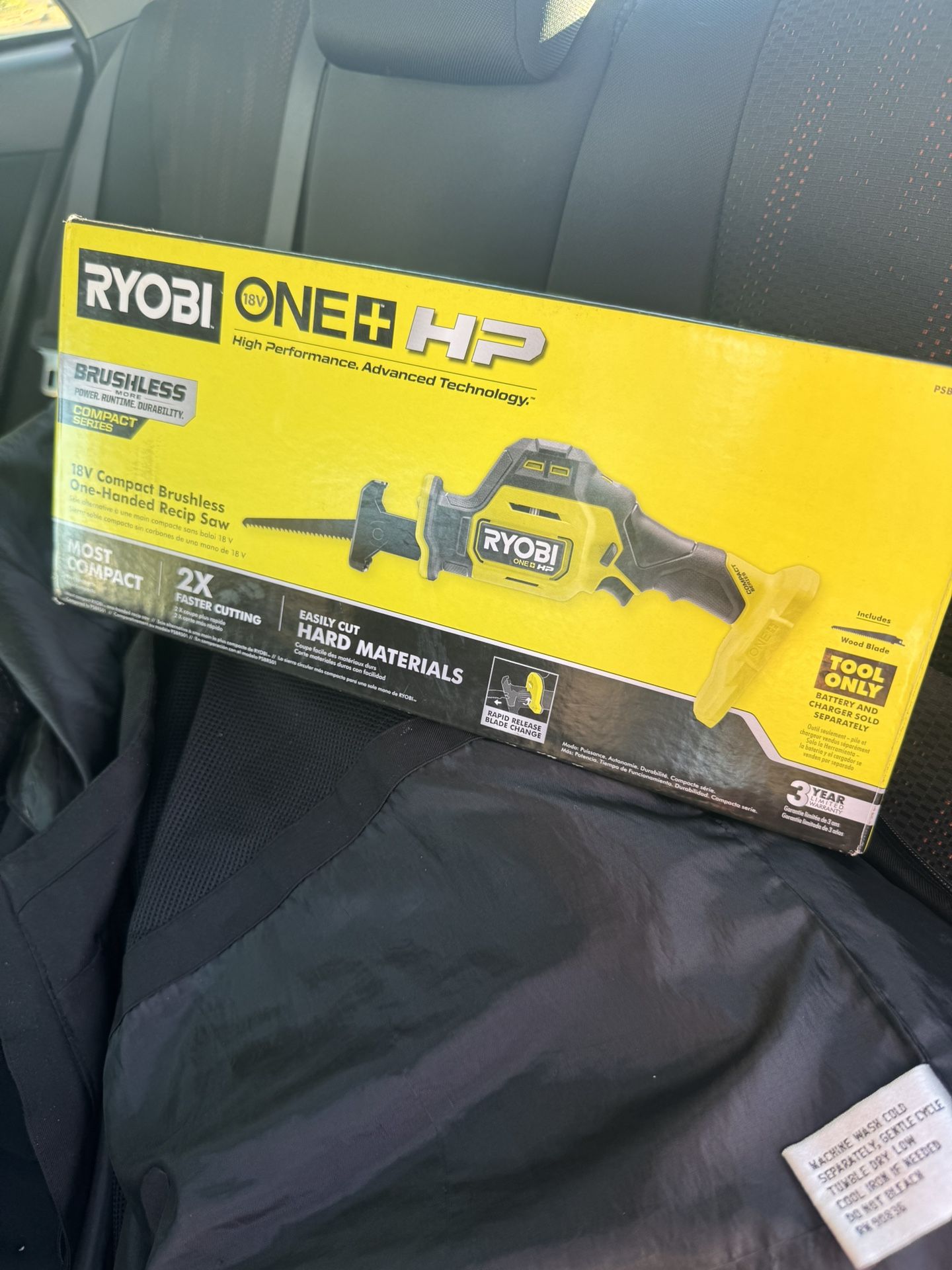 Ryobi Hand Saw Hp Brushless New Toool Only Firm$$$ 