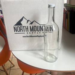 11 New 750ml Glass Bottles