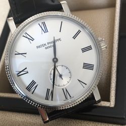 Automatic PATEK PHILIPP 18K White Gold 36mm Calatrava