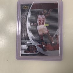 Michael Jordan 1999 Upper Deck Onix And Hologram Card 