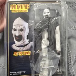 Art The Clown Evil Entities 8in