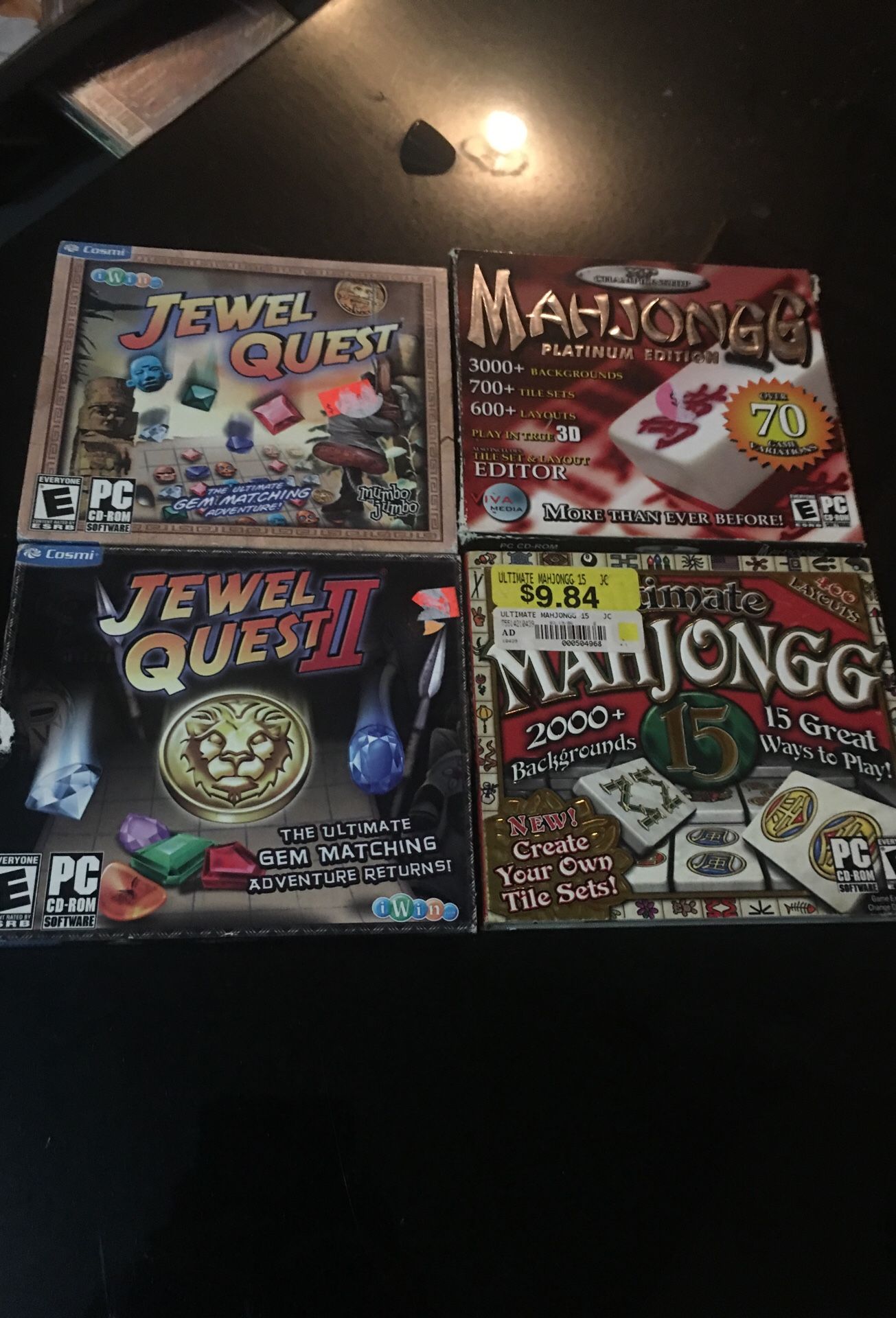 Jewel quest and mahjongg