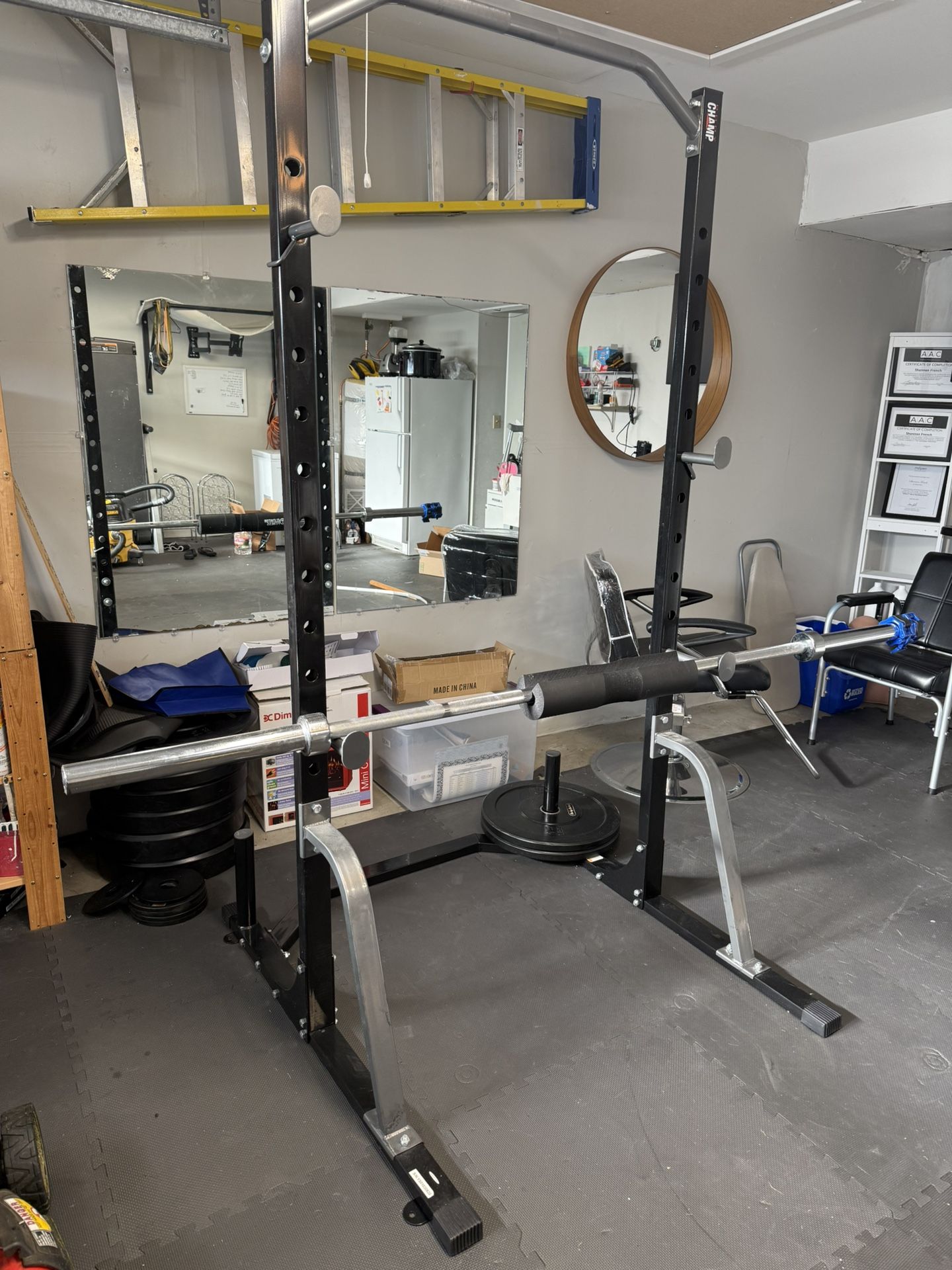 Weight Lifting Set/ Bar/squat Rack