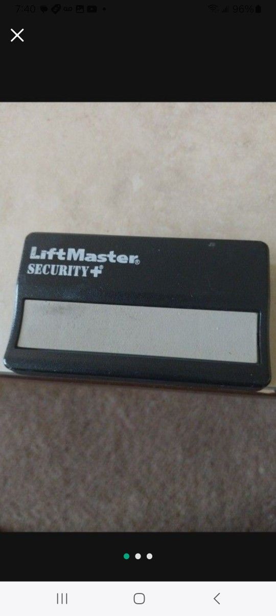 Liftmaster Garage Opener