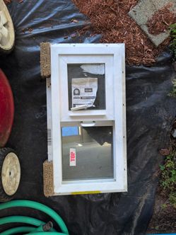 Small vinyl window, 23.5 x 11.5
