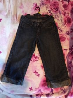 Denim capris