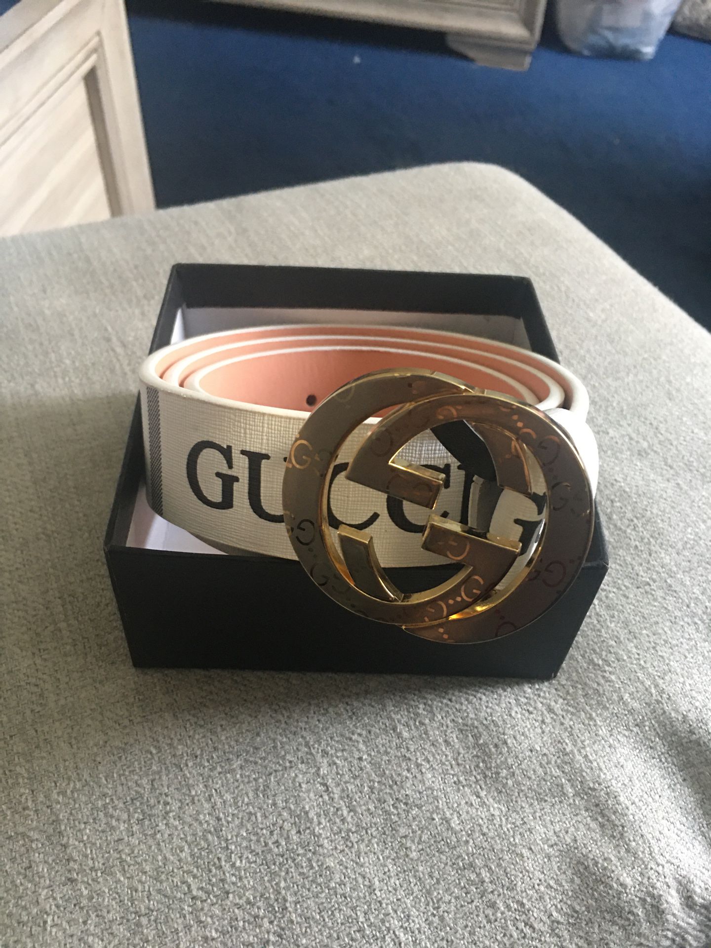 Gucci Belt Gold Buckle SEND OFFERS Size 38/95