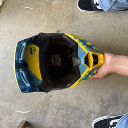 FLY RACING ELITE VIGILANT HELMET Blue/Yellow