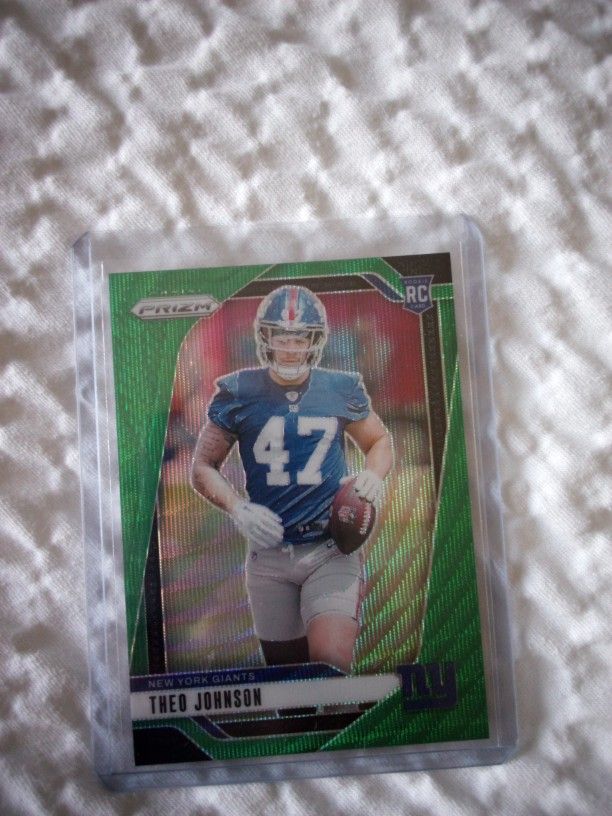 Rookie Theo Johnson Trading Card