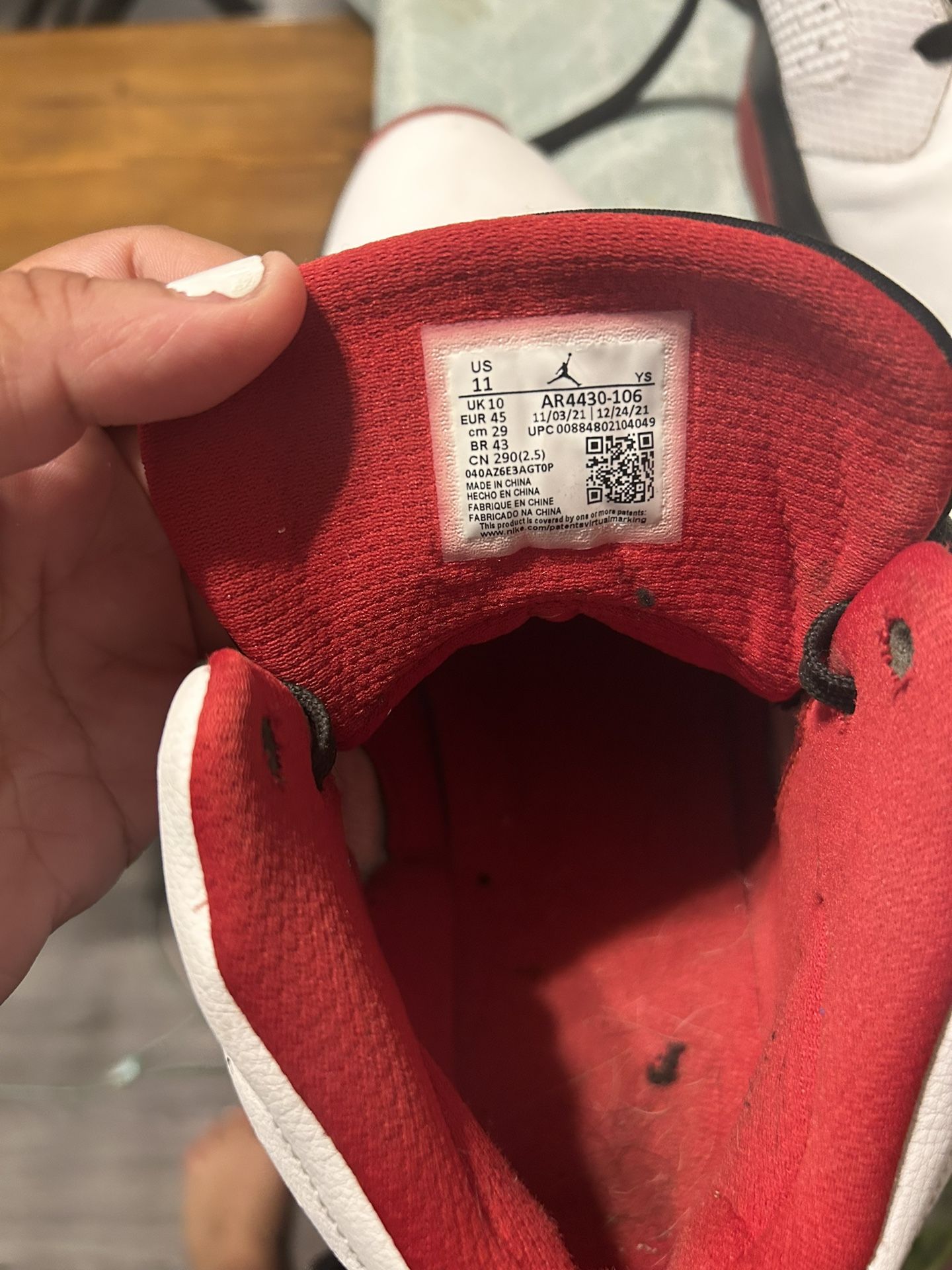 Size 11 Jordan's