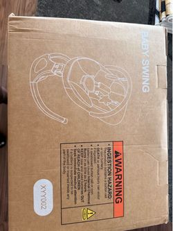 Baby Swing Beige Brand New in box (Never Opened)