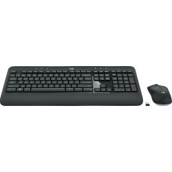 Logitech MK540 Advanced 2.4 GHz Wireless Keyboard and Mouse Set Black