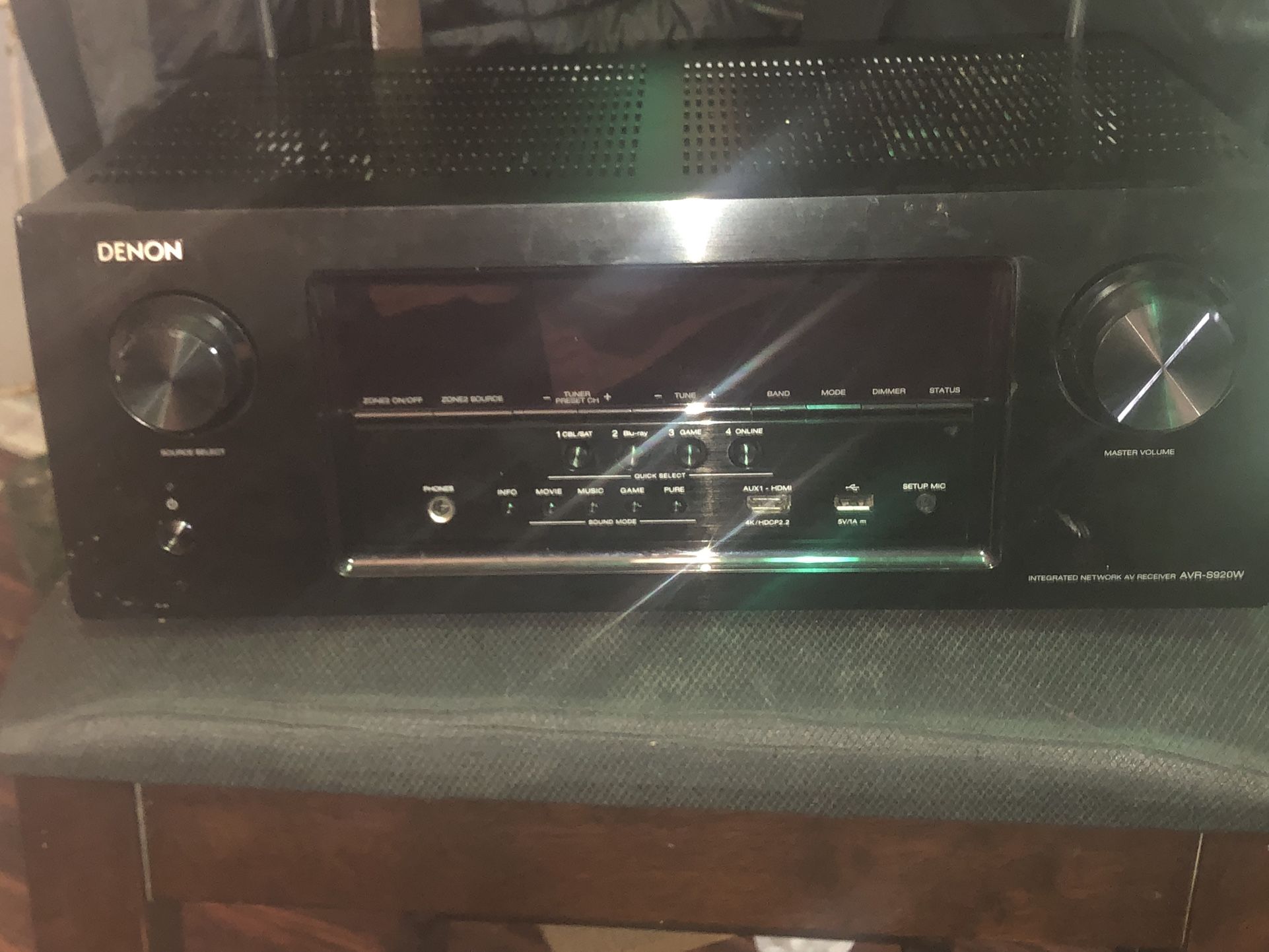 DENON AVRS920W Integrated network, AV receiver for Sale in San Antonio