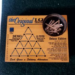 Vintage IQ test