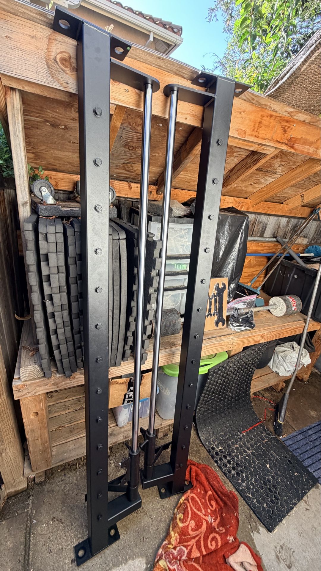 Smith Machine With Rails Smith machine guide rails for Sale in Temecula, CA - OfferUp