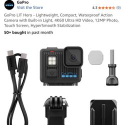 GoPro HeroLit (Like new Got To Review) 