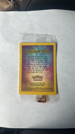 Pokemon - Ancient Mew Sealed message me for more info