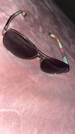 NWT Coach HC 7003 L012 Kristina Aviator Women's Sunglasses Polarized Multi Color
